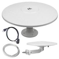 Maclean MCTV-947 Camper Active Multidirectional DVB-T Aerial, perfect for yachts, campers, caravans, trucks, cabins, balconies, patios.