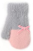 BeSNAZZY Megztos kumštinės pirštinės 14 cm R-235DB-P_grey/14 cm