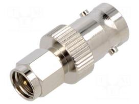 Adapter | BNC socket,SMA plug | 50Ω | 4GHz