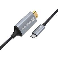Kabelis Evelatus Universal Data Cable HDMI to Type C TPC04 Black