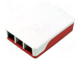 Case | white,red | ABS | Raspberry Pi 4