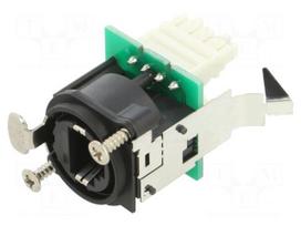 Connector: RJ45 | socket | female | data transfer | PIN: 8 | PoE+ | 8p8c