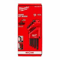 MILWAUKEE ALLEN WRENCH IMPERIAL SET 13pcs.