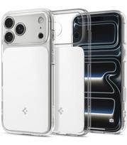 Baltas / skaidrus dėklas Apple iPhone 17 Pro Max / 18 Pro Max telefonui "Spigen Ultra Hybrid T Magsafe"