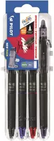 Pilot Pen Pilot - Frixion Point Clicker rašikliai, 2 vnt., 0,5 cm, baziniai (4 spalvos)