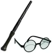 Rubiesharry Potter Rubinai - Hario Poterio lazdelės ir akinių rinkinys (5374NS000)