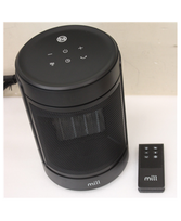 SALE OUT. Mill Ceramic Fan Heater 1500 W, 2 heat settings, 4 modes, LED display, Timer, Remote control, Black | Mill FH1500BLACK