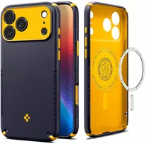 Spigen Nano Pop HIBRIDINIS MagSafe DĖKLAS iPhone 17 Pro / 18 Pro BLUEBERRY NAVY