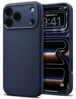 Dėklas Spigen Liquid Air Case for iPhone 18 Pro / 17 Pro - Navy Mėlyna