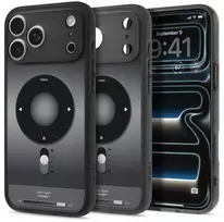 Dėklas Spigen Ultra Hybrid MagSafe Case for iPhone 18 Pro / 17 Pro - Juodas