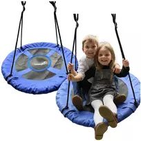Mėlynos sodo sūpynės vaikams 80 cm