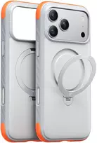 Burga Torras Ostand Q3 tvirtas dėklas, baltas – iPhone 18 Pro