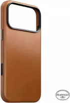 Burga Nomad Traditional odinis dėklas, saddle (Horween) – iPhone 18 Pro Max/17 Pro Max