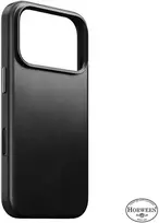 Burga Nomad Traditional odinis dėklas, juodas (Horween) – iPhone 18 Pro/17 Pro