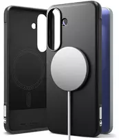 RINGKE ONYX MAGNETINIS MagSafe DĖKLAS Samsung Galaxy S26 FE juodos spalvos