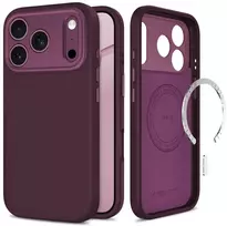 Dėklas TECH-PROTECT UNIQ MagSafe CC iPhone 17 Pro Max / 18 Pro Max TAMSIAI VYŠNINIS