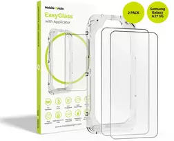 Screen Glass Protectors Mobile Origin EasyGlass su aplikatoriumi Samsung Galaxy A27 5G, 2 vnt.