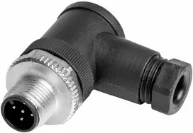 Weidmuller M12 kištukas 5pin, kampu, 4-6mm kabeliui, IP67