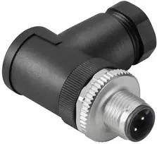 Weidmuller M12 kištukas 4pin, kampu, 6-8mm kabeliui, IP67