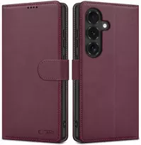 TECH-PROTECT PINIGINĖS TIPO DĖKLAS Samsung Galaxy S26 FE MULBERRY