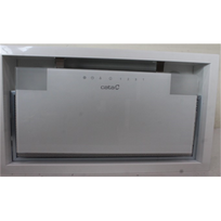 IŠPARDAVIMAS. CATA | Hood | GC DUAL A 45 XGWH | Canopy | Energy efficiency class A | Width 45 cm | 820 m³/h | Touch control | LED | White glass | ĮLENKIMAI ANT ŠONO CORNER, MISSING 1UNIT COOKER HOOD BRACKET | 02130207SO