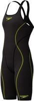 Speedo fastskin hyperspark open back black/yellow xxs - uk28
