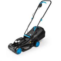 Hogert bešepetė akumuliatorinė vejapjovė HT2E287-0LM18V32 32 cm 18 V, 5 pakopų pjovimo aukštis 20-60 mm, 30 l žolės surinkėjas