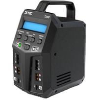 SkyRC T200 įkroviklis SK-100155-02, 2x100W, 0,1-12A, 2-6S balansuoklis, LCD, kompaktiškas