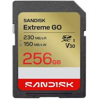 SanDisk SD atminties kortelė SDSDXGN-256G-GNCIN, 256GB, 230MB/s, 150MB/s, UHS-I, SDXC, U3, V30, atspari kritimams