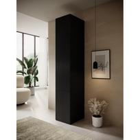 Cama Meble spinta PAFOS NAD 1D CZ, 450mm, 555mm, 450mm, juoda, 1 durys, MDF, medžio drožlių plokštė, matinė, be rankenų