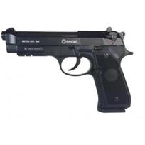 Ranger oro pistoletas M92 AAKCMF230AZB, 4.5mm, 95m/s, 1.5J, CO2, pilnai automatinis, atatranka, 18 šūvių, juodas