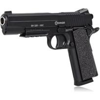 Ranger pneumatinis šautuvas 1911 GSR KWC AAKCMD421AZB, 4.5 mm, 120 m/s, 2.5 J, 20 vnt., CO2, metalinis šliaužiklis, polimeras