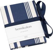 Semikolon Nuotraukų albumas Leporello Classico Rayure Edition jūros bangų spalvos