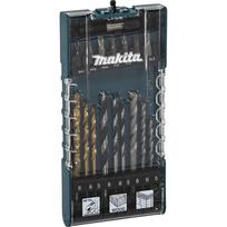 Grąžtų ir sukimo antgalių rinkinys Makita D-74887, 17 vnt.