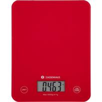 Skaitmeninės virtuvinės svarstyklės Zassenhaus Balance, iki 5 kg, raudonos