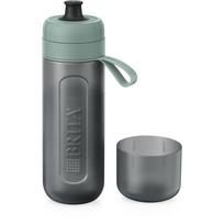 Vandens gertuvė su filtru Brita Fill & Go Active, 0.6 l, 2 MicroDisc, tamsiai žalia