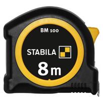 Ruletė Stabila BM 100, 8 m, juoda / geltona