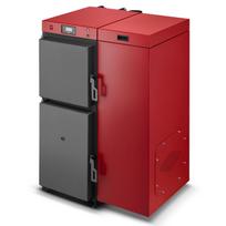 Granulinė krosnelė su vandens kontūru BLIST TERA (18–40 kW) Raudona TERA 40