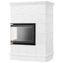 Kampinis koklinis židinys PORTO (14 kW) Balta Kairė