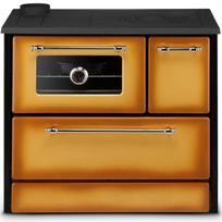 Krosnelė-viryklė su vandens kontūru OMEGA 701T (16,2 kW) Geltona Kairė