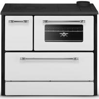 Krosnelė-viryklė su vandens kontūru OMEGA 701T (16,2 kW) Balta Dešinė