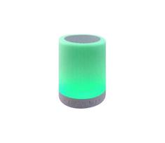 LED RGB stalinis šviestuvas su garsiakalbiu LED/5V