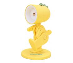 LED stalinė lempa LED/0,06W/3xLR41 geltonas dinozauras