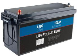 Avacom A2D2 baterie LiFePO4 25,6V 100Ah M8 (LFA2-24V100C10-M8B2) | LFA2-24V100C10-M8B2 | 8591849094753