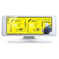 Jonsbo DS339 Mini Display 3,39 cala ekran IPS złącze USB kompakt biały | DS339 WHITE | 6970620555782