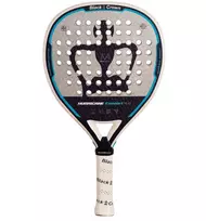 Padelio raketė Black Crown Hurricane Comfort 4.0