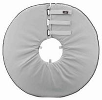 Trixie Apsauginė apykaklė, poliesteris/putplastis, XL: 60-64 cm/29 cm, pilka