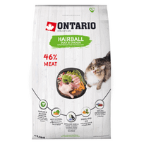 Sausas maistas katėms nuo plaukų gumuliukų susidarymo, Ontario Hairball, 1 kg