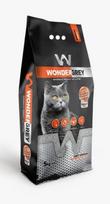 Natūralus bentonitinis sušokantis kraikas katėms Wonder White Sodium grey 5,9 l / 5 kg