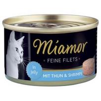 Miamor Super premium konservai katėms su tunu ir krevetėmis, 100 g